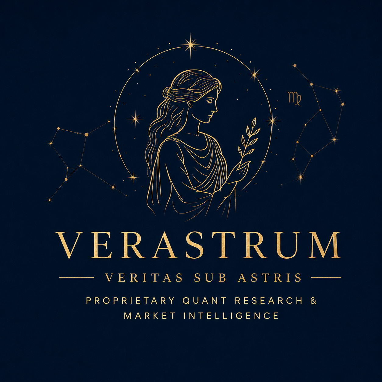 VERASTRUM goddess and wordmark